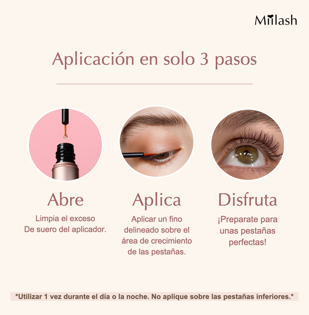 Suero alargador de pestañas y cejas 3 ml
